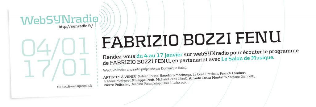 fabrizion Bozzi Fenu websynradio salon de musique