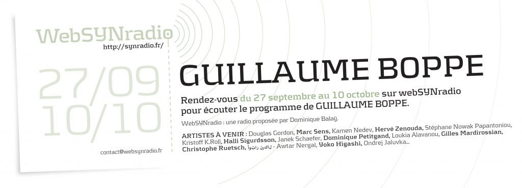 Guillaume-Boppe synradio