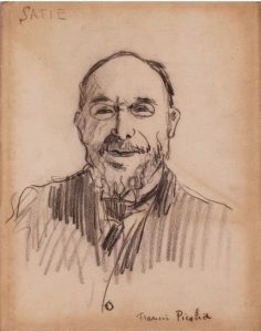 Satie_par_Picabia dean rosenthal portrait