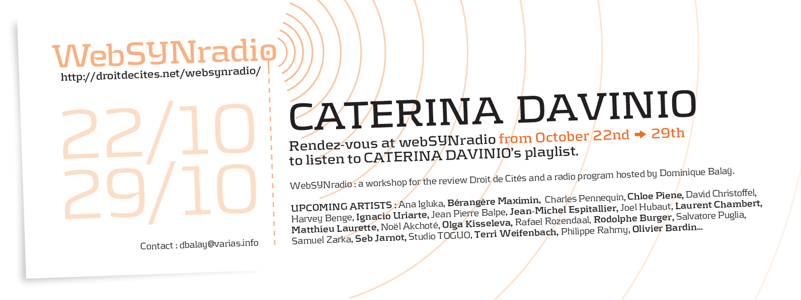 Caterina Davinio : pre-texts