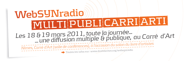 webSYNradio : une proposition de diffusion publique
